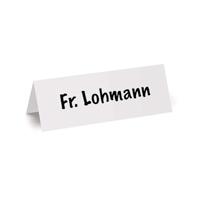 MAUL naamkaarten, ft 21 x 7,5 cm, wit, pak van 100 stuks - thumbnail