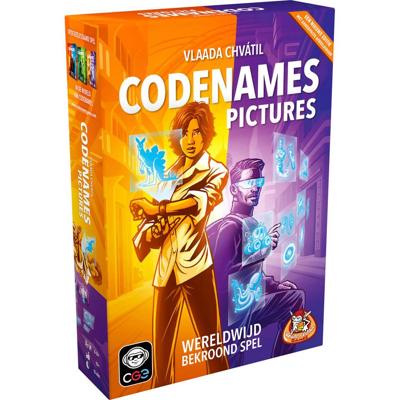 White Goblin Games wgg codenames pictures kaartspel (nederlands, 2 - 8 spelers, 15 minuten, vanaf 10 jaar)