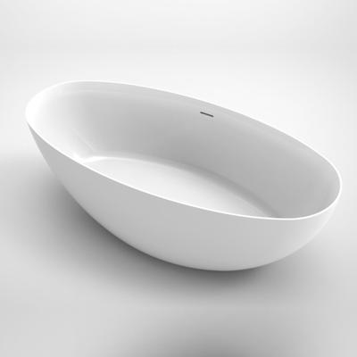 Arcqua Ica vrijstaand ligbad 170x80cm glans wit BAD101240