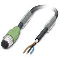 Phoenix Contact 1682650 Sensor/actuator connector, geassembleerd M12 Aantal polen (sensoren): 3 Stekker, recht 1.50 m 1 stuk(s) - thumbnail