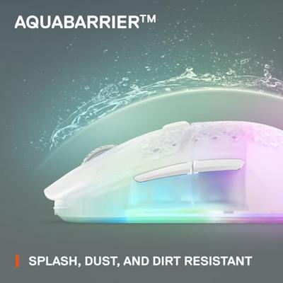 SteelSeries Aerox 3 Wireless Ghost 2022 gaming muis