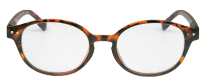 Melleson Optics Leesbril +1.00 Mat Havanna Rond