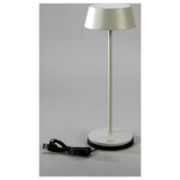 Konstsmide 7839-300 Menton LED-accutafellamp Grijs - thumbnail