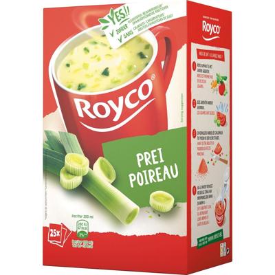 Royco Minute Soup classic prei, pak van 25 zakjes