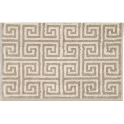 Cawö Cawo Noblesse Elegance Allover print Washandje 16/22 graphit