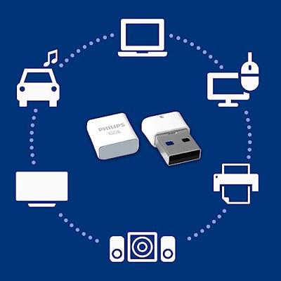 Philips FM32FD85B USB flash drive 32 GB USB Type-A 2.0 Wit Philips FM32FD85B USB flash drive 32 GB USB Type-A 2.0 Wit