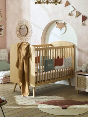 Babybed LIGNE CONFETTI NATURE bruin Babybed LIGNE CONFETTI NATURE bruin
