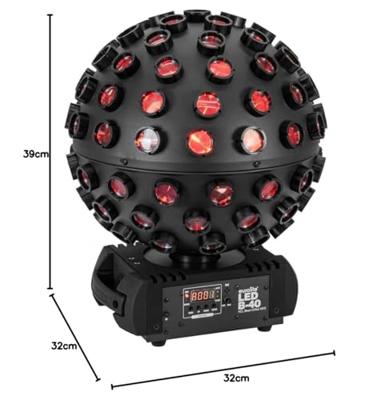 Eurolite LED B-40 HCL Beam Effect MK2 RGBAW+UV - thumbnail