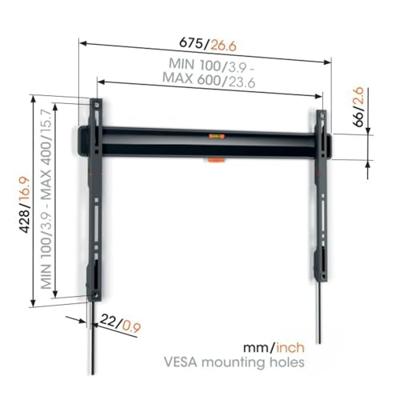 Vogels TVM 3605 TV-beugel 101,6 cm (40) - 254,0 cm (100)