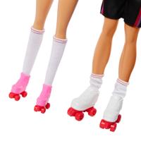 Barbie-Fashionistas-Doos met poppen en rolschaatsaccessoires HXK90 - thumbnail