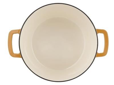 Cosy & Trendy Braadpan Fontestic Gietijzer Amber Gold Ø 28 cm / 8 Liter - Geëmailleerd