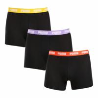 Heren Boxer Shorts Puma Zwart Maat S - thumbnail