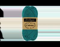 Scheepjes Catona - 10g - 401 Dark Teal - thumbnail