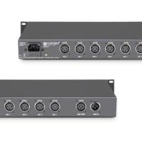 Cameo CLSB83 DMX splitter 8-kanaals 19 inch bouwvorm - thumbnail