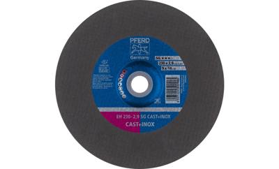 PFERD TOOLS EH 230-2,9 SG CAST+INOX 61324832 Doorslijpschijf gebogen 230 mm 25 stuk(s) RVS, Gietijzer, Gegoten staal