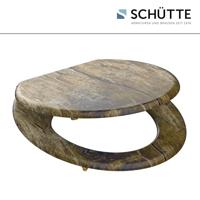 Schutte MDF WC-bril SOLID WOOD
 80024 - thumbnail