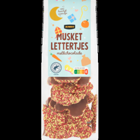 Jumbo Musketlettertjes Melkchocolade 120 g - thumbnail