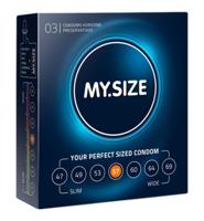My Size - Natural Latex Condom 57 Width 3 St. - thumbnail