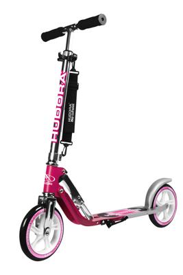 Hudora scooter big wheel rx205 step - magenta/zilver