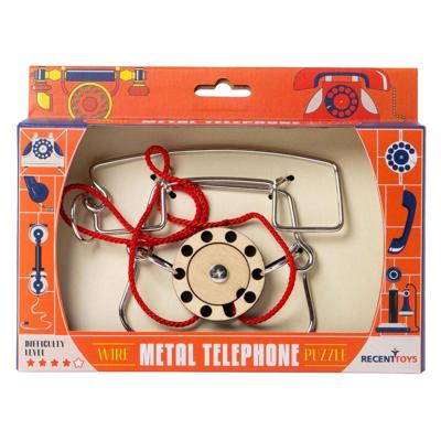 Recent Toys Metal telephone breinpuzzel Recent Toys Metal telephone breinpuzzel