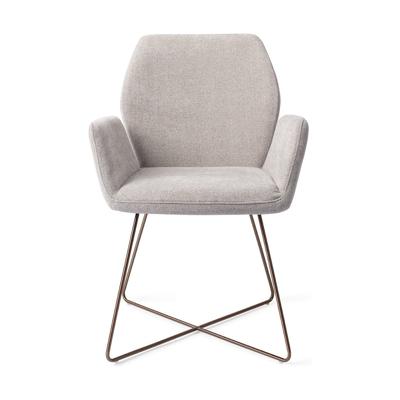 Jesper Home Misaki eetkamerstoel Pretty Plaster cross rose