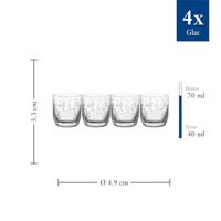 Villeroy & Boch Toy's Delight Shotglas 0,04 l per 4 - thumbnail