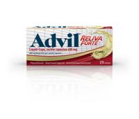 Advil Reliva liquid caps 400mg 20 Capsules - thumbnail