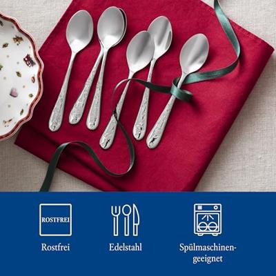 Villeroy & Boch Toy's Delight Koffielepels 6 stuks