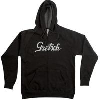 Gretsch Script Logo Hoodie Grey maat S - thumbnail