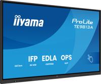 iiyama Prolite TE9813A-B1AG 247,7 cm 97,5 inch IPS LED groot formaat display 4K UHD 40 touchpunten PureTouch-IR HDMI DP USB-C USB3.2 RS-232c RJ45 HDMI-Out 7H OPS WiFi Android 14 OS iiControl NFC - thumbnail