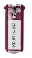 Durable 195703 Key Clip - 1957 Sleutelhanger Rood 6 stuk(s) - thumbnail