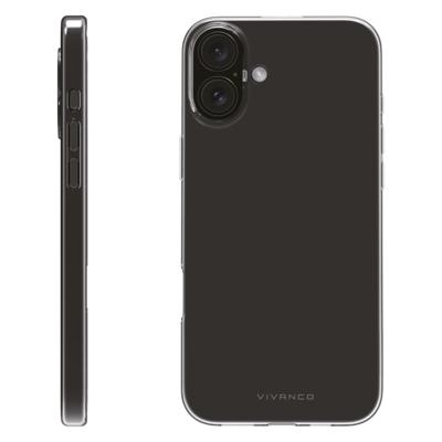 Vivanco SUPER SLIM Backcover Apple iPhone 16 Plus Transparant Inductieve lading, Zanddicht, Spatwaterdicht, Stofdicht Vivanco SUPER SLIM Backcover Apple iPhone 16 Plus Transparant Inductieve lading, Zanddicht, Spatwaterdicht, Stofdicht