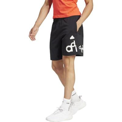 Sportbroek Adidas Bl Short Q1 Graphic Zwart Maat XL