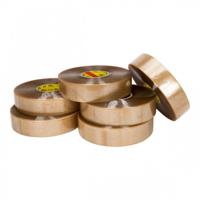 Pp solvent tape (nar) 28 micron 50 mm x 990 meter transparant - thumbnail