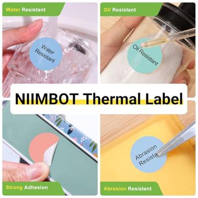 NIIMBOT A2A78358001 Gekleurd 175 stuk(s) Prijslabels, Naametiketten - thumbnail