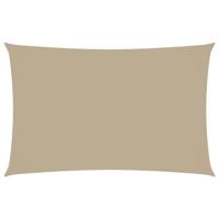 VidaXL Zonnescherm rechthoekig 2,5x5 m oxford stof beige - thumbnail
