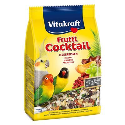 Vitakraft Fruit Cocktail fruit & noten voor papegaaien en grote parkieten 250g Vitakraft Fruit Cocktail fruit & noten voor papegaaien en grote parkieten 250g