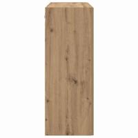 Wandkast 2 pcs Artisan Eiken 69,5 x 34 x 90 cm Bewerkt hout - thumbnail