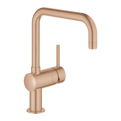 Keukenmengkraan GROHE Minta U-Uitloop Warm Sunset Geborsteld Keukenmengkraan GROHE Minta U-Uitloop Warm Sunset Geborsteld