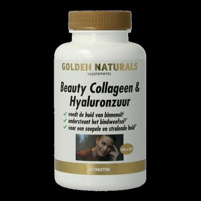 Golden Naturals Beauty Collageen & Hyaluronzuur Tabletten