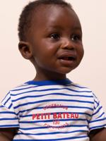 T-shirt met korte mouwen PETIT BATEAU blauw - thumbnail