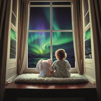 Clementoni Baby noorderlicht projector pluche - thumbnail