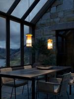 Messing hanglamp met ingebouwde E27 fitting &apos;Nordlux Linton&apos; - thumbnail