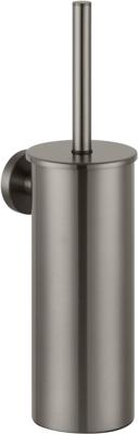 Saqu Nemo toiletborstel met houder 9,2x12x35,2cm gunmetal