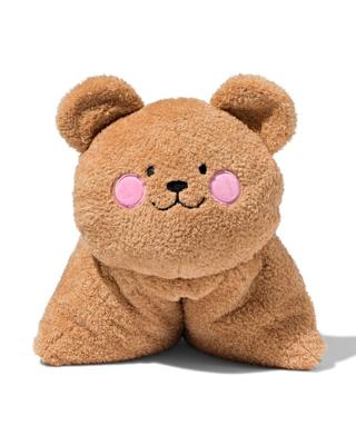 HEMA Kussen met knuffel-deken hond