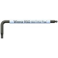 Wera 950 SPKS Multicolour Haakse schroevendraaier Inbus 5/64 inch 1 stuks - thumbnail