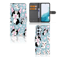 Samsung Galaxy A54 5G | Telefoonhoesje | Met pasjeshouder | Hondjes - thumbnail