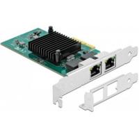 Delock 89021 PCI Express x4-kaart 2 x RJ45 Gigabit LAN i82576 - thumbnail