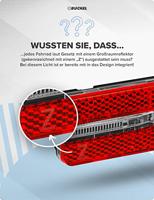 Büchel dynamo-supported led carrier light sunset strip with parking light - thumbnail