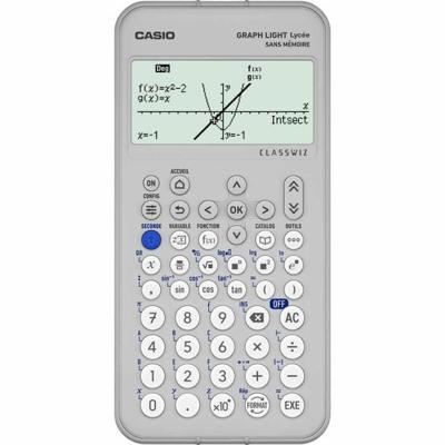 Wetenschappelijke rekenmachine Casio Graph Light Grijs